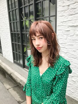 ゼスト 八王子店(ZEST) クリーミーオレンジが可愛いゆるウェーブスタイル☆