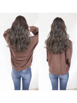 トルーフ(TLOOF) ブリーチ無しダブルカラー×イルミナダブルアッシュ