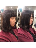 【渋谷エクステ・カラーBeee/安部 郁美】NewStyle小顔エクステ