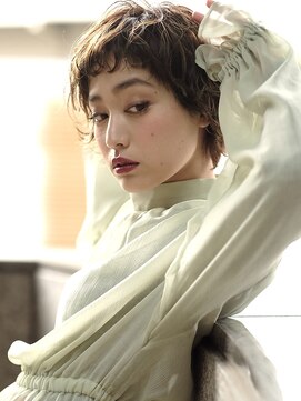 アヴァンス 広島本通店(AVANCE.) マッシュショート×ブランジュカラー