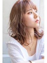 ケイト(kate) ［kate 大宮］シアーベージュ×モテ外ハネ