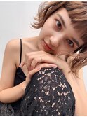 ハイライトベージュ 大人ガーリー