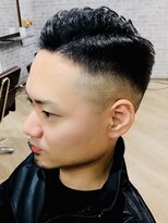 サロンドクロエ(Salon de Chloe)&nbsp;《Chloe/倉敷》　大人××黒髪××フェードstyle （バーバー）