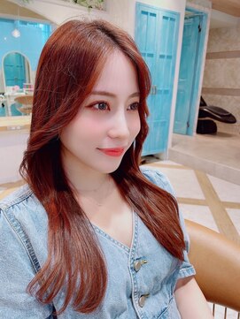 ロンド ストラーダ 心斎橋(Lond strada) セクションカラーペールベージュ