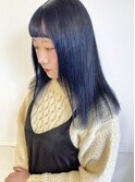 navy color × putu cut《sato ruka》
