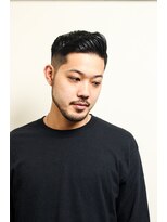 レンゲン(LENGEN)&nbsp;メンズかき上げニュアンスマッシュサイドパート韓国マッシュ