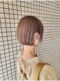 ミニボブ/大人ボブ/首筋がキレイ