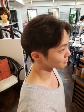 タイガ 上野御徒町(TAIGA) 髪質改善×ツーブロックカット＋カラー(メンズ/ショート)
