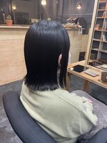 ルーシーバイパム 恵比寿(Lucy by PAM.)&nbsp;切りっぱなしロブ.ボブ