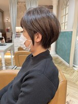 ロンド 銀座(Lond)&nbsp;【春日美月】手櫛だけ！立体的束間ショートヘア
