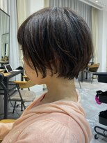 ビューエヒメ(VIEW EHIME)&nbsp;大人ヘルシースタイルショコラアッシュふんわりカールショート