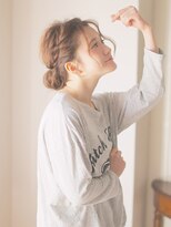 オジコロジ(ojiko.roji)&nbsp;☆月曜営業☆ojiko.ゆるふわ波巻きねじり編み込みギブソンタック