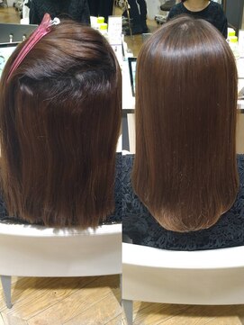 ピリナバイケーツー(Pilina by k-two) 酸性ストレート*酸性縮毛矯正*髪質改善*美髪*アースカラー