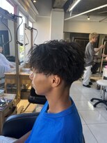 アイズ 海老名(AIZU) 無造作アップバング アップバング ザクザクショート