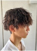 メンズ/ツイストスパイラルパーマ/波巻きパーマ[本厚木駅]