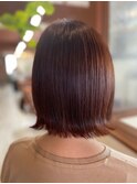 切りっぱなしボブ
