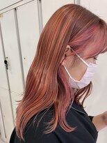 キャパ 秦野(CAPA)&nbsp;アンブレラカラー/暖色/オレンジ/ミックスカラー/ピンクカラー