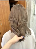 ワンブリーチでできるミルクティーベージュ/ミルクティーベージ