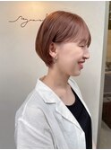 ピンクベージュカラー