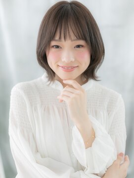 ドクターズサロン LAB 小山店 アッシュオリーブ小顔ツヤ髪くびれボブo小山20代30代40代