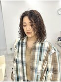 ツイストスパイラルパーマ/ロングパーマ/ウェットヘア
