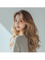 アトリエエテ バイ レガリア サカエマチ(atelier ete by Regalia sakaemachi) アップバング/透明感カラー/韓国巻き