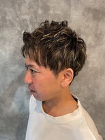 ブランカヘアー 刈谷(BLANCA HAIR)&nbsp;メンズ×ハイライト