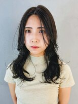 アイティー バイ アルバム 浦和店(IT by ALBUM)&nbsp;透明感カラーウェーブパーマイメチェンこなれミディ_ba531631