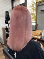 ビスイル 秋葉原店(Vis ill)&nbsp;大人可愛い丸みボブピンクラベンダーベージュベビーピンク