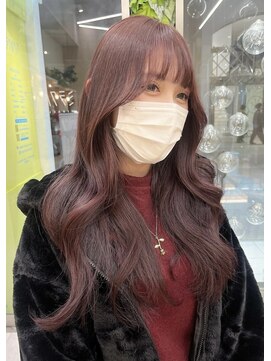 エイトヘアー(8 HAIR) バーガンディカラー