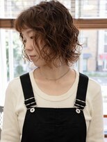 シータ(CITA) ミディアム×無造作パーマ