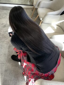 ナンバー ジルバ 立川(N° jillva) 韓国顔まわりレイヤーカット髪質改善透明感カラー20代30代40代