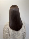 髪質改善ストレート×ロングスタイル