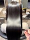 アース コアフュールボーテ 長岡店(EARTH coiffure beaute)の写真/気になるクセ・うねり・広がりのお悩みをしっかり解消！柔らかな質感のナチュラルストレートに♪