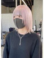 シエンゴールド(CIEN gold)&nbsp;ホワイトピンク/レイヤー/顔周りレイヤー#浜松駅#カラー