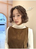 こなれ感アップ！大人かわいいふんわりパーマ
