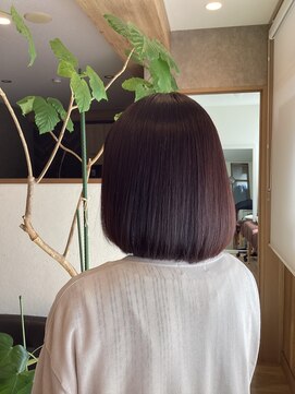 リアンヘアサロン(Lian hair salon) アクアストレートミディアムボブ