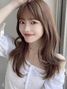 エインアンリー 明治神宮前(AIN.ANLY.) イメチェン/ハッシュカット/フルバング/似合わせカット/韓国ヘア