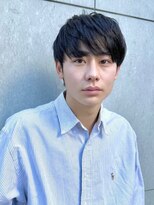 サンバレー(SUNVALLEY) 王道マッシュ爽やかダウンバングメンズカット［表参道/メンズ］