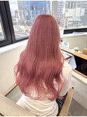 【fuka】ピンクカラー/ピンクベージュ/ハイトーン/学割U24