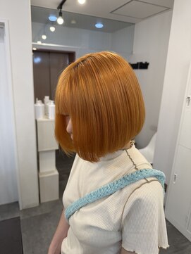 ルヴェルヘアー(Revel hair) オレンジカラー