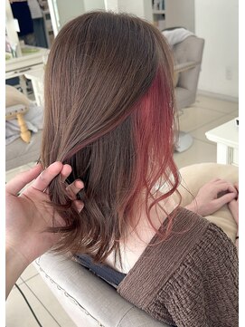 ベルバイグレイス(BELLE by grace) イヤリングカラー(チェリーピンク)