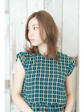 ヘアーパーク マンボ(HAIR PARK MAMBO) レイヤーミディアム 透け感 ルーズヘア【hair park MAMBO 豊田】