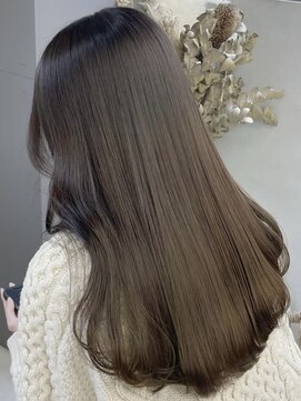 シー 浦安(SEA) 浦安/ブルーカラー/ハイトーン/髪質改善/オリーブ