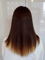 ジュリアンマーラ(Julien Mara) グラデーションカラー/裾カラー/韓国風/大人ブラウン/ブリーチ
