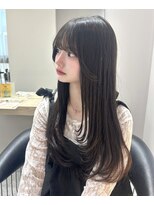 ボタン 熊本(VOTAN)&nbsp;レイヤーカット/顔周りカット/韓国レイヤー/レイヤーワンカール