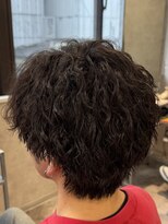 ハッシュタグネイビー 仙台駅前店(#NAVY) ツイストスパイラル仙台美容室波巻きシャドウパーマサーフカール