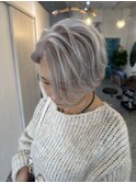 ▲白髪がきになる方のハイトーンカラー▲tim hair