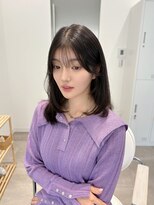 ラクシア(LucxiA)&nbsp;韓国ヘア/レイヤーカット/顔まわりカット/Instagram @ken__gucci