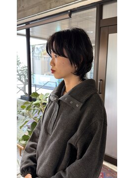 ミディアムレイヤー×グレージュ｜her都立大学